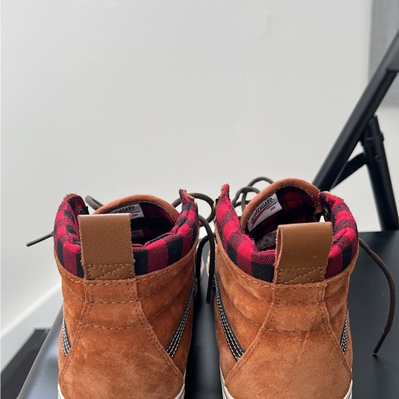 Vans Suede Brown High-Top Sneakers - Picture 4 of 5